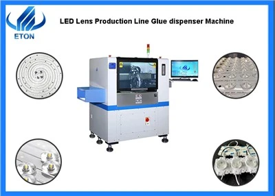 Línea de producción de lentes LED Máquina dispensadora de pegamento