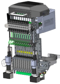 New 104 Pcs Feeder Station SMT Pick And Place Machine