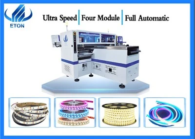 Máquina SMT de rollo a rollo de luz de tira de 100 M, 500 k